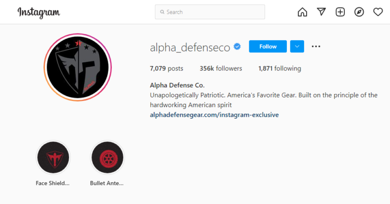 Alpha defense co legit Instagram